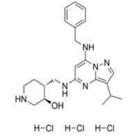 Samuraciclib trihydrochloride