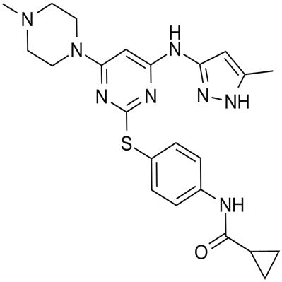 VX-680 (MK-0457,Tozasertib)