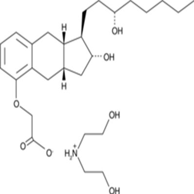 Treprostinil (diethanolamine salt)