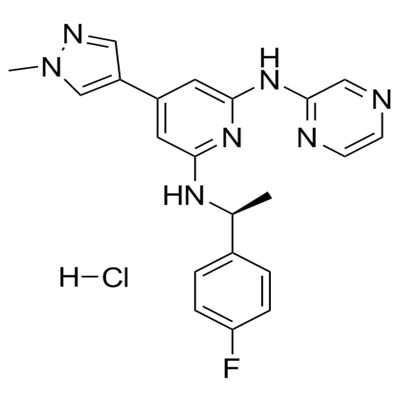 Ilginatinib hydrochloride (NS-018 hydrochloride)