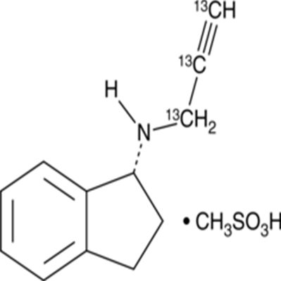 Rasagiline-13C3 (mesylate)