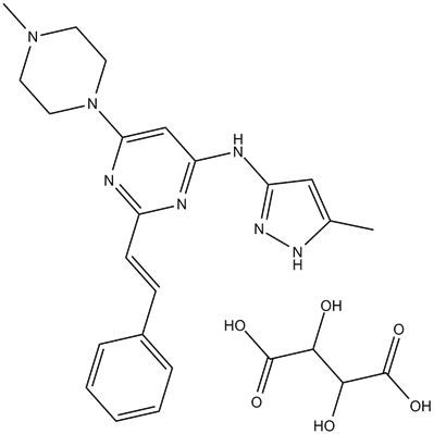 ENMD-2076 L-(+)-Tartaric acid