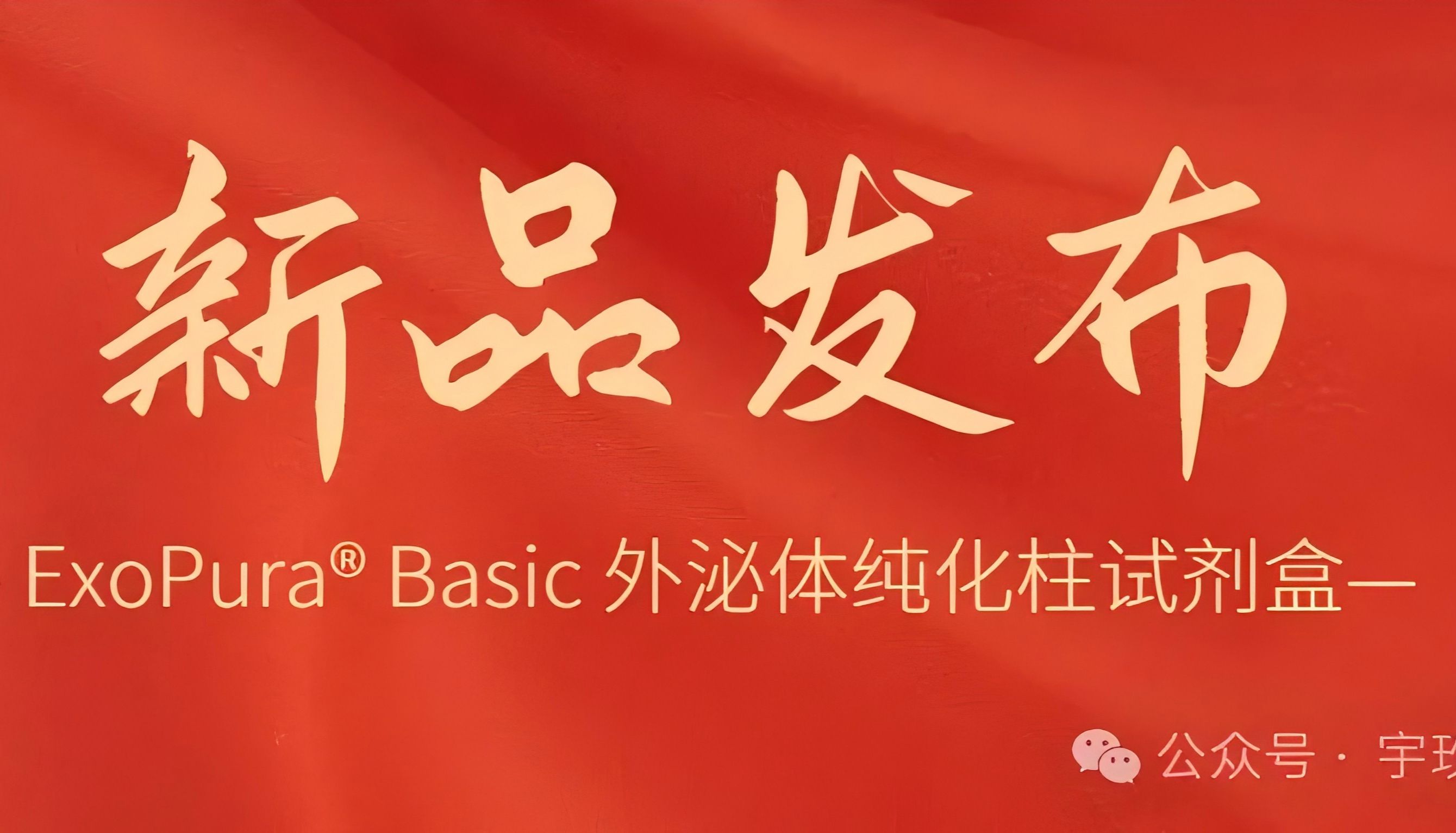 新产品：ExoPura® Basic 外泌体纯化柱试剂盒