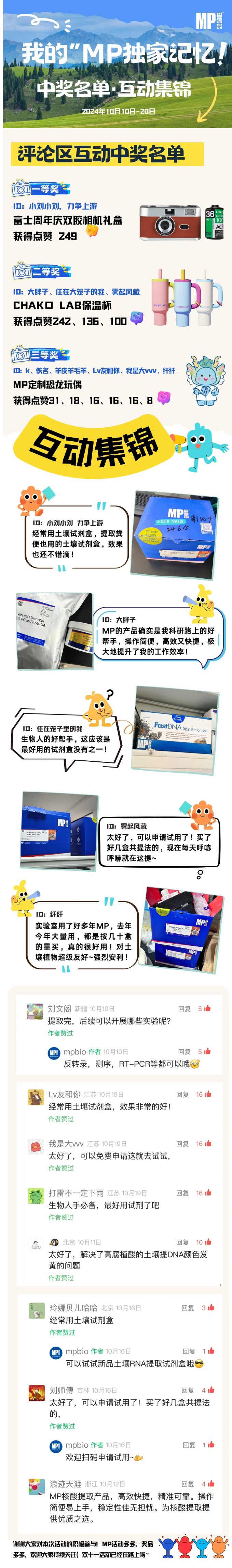 我的“MP专属记忆” | 中奖名单已公布，快看看谁在榜上！