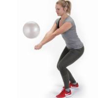 Softplay 圆形训练用瑜伽球健美排球