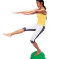 Core Balance 带底座半球形核心训练瑜伽球