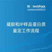 凝胶和IP样品蛋白质鉴定工作流程