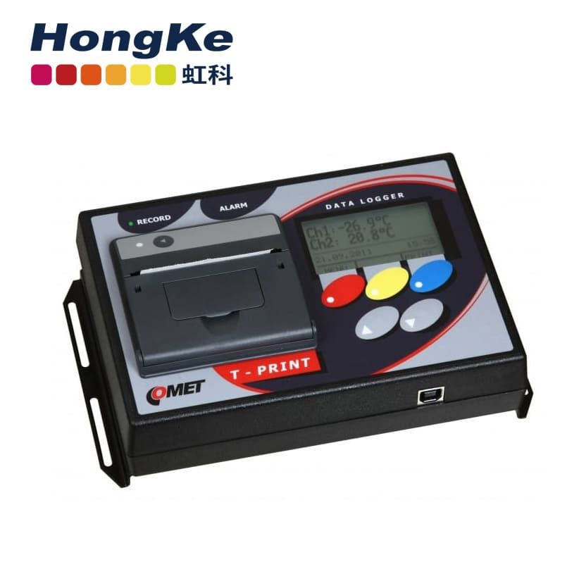 虹科COMET内置打印机的温度记录仪T-Print