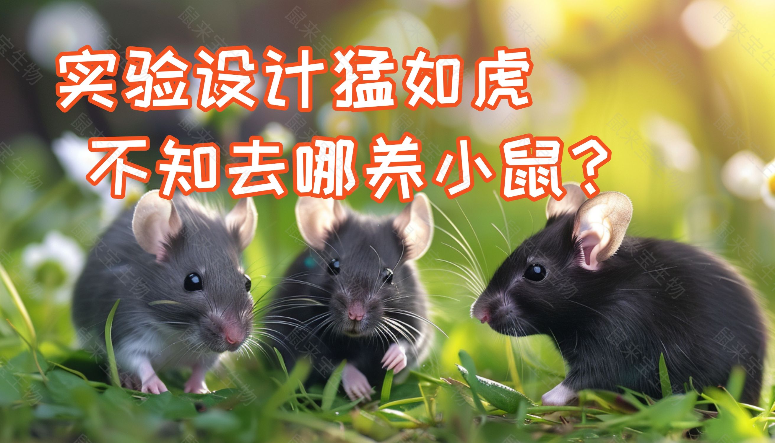 艾德摩联合鼠来宝科研讲座来袭，不容错过的学术盛宴！ 