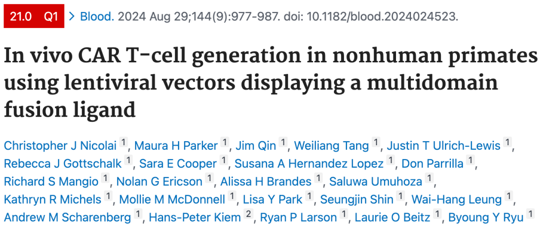 【慢病毒新品-在体产生CAR T细胞】慢病毒介导在体CAR-T疗法，助力抗肿瘤治疗