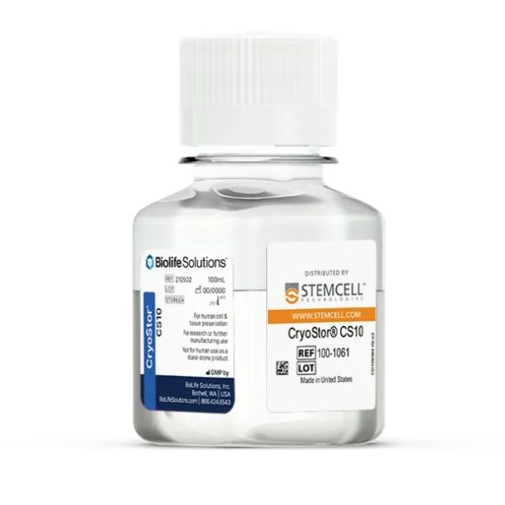 STEMCELL 无血清细胞冻存液Cryostor cs10