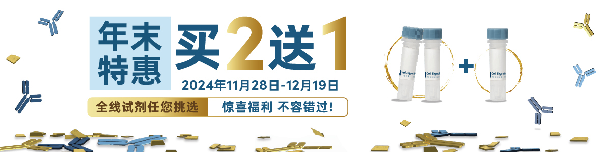 CST年末特惠，全线试剂买二送一！