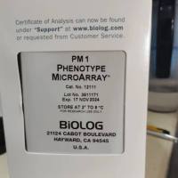 美国Biolog PM 代谢板 测试服务