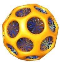 叶酸（FA）修饰负载藤原酸（GNA）的聚多巴胺（PDA）纳米粒被海藻酸钠（SA）包裹