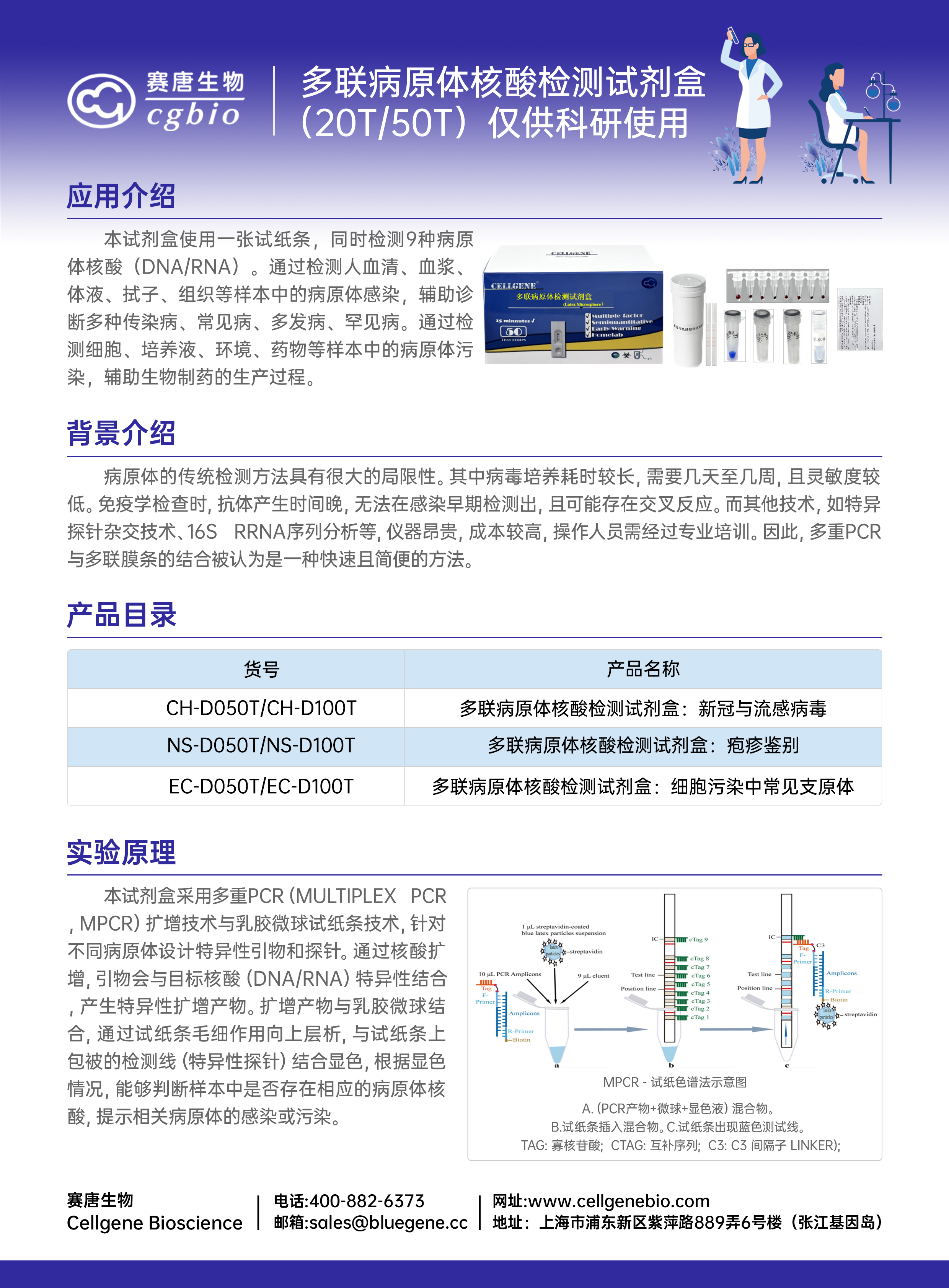 赛唐生物多联病原体核酸检测试剂盒正式上线