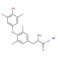 L-甲状腺素钠|L-Thyroxine sodium salt hydrate|25416-65-3