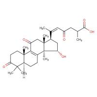 15α-羟基-3,11,23-三氧烷甾-8,20-二烯-26-油酸|1961358-01-9|Lanosta-8,20(22)-dien-26-oic acid, 15-hydroxy-3,11,23-trioxo-, (15α,20Z)-