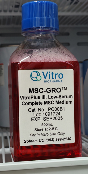 Vitro Biopharma培养基说明书