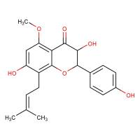 (2R,3R)-3,7,4'-三羟基-5-甲氧基-8-异戊烯基二氢黄酮|204935-85-3|(2R,3R)-3,7,4'-Trihydroxy-5-methoxy-8-prenylflavanone