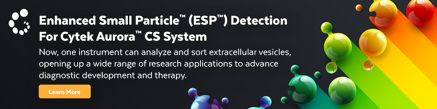 Cytek发布小颗粒分选功能，旗下Aurora™ CS 系统成为全球首台搭载增强小颗粒（ESP™）检测模块的流式细胞分选仪
