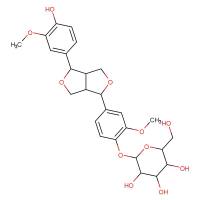 松脂素-β-D-吡喃葡萄糖苷|69251-96-3|(+)-pinoresinol-β-D-glucoside&(+)-pinoresinol-4-O-beta-D-glucopyranoside