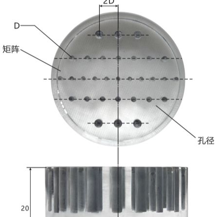 工业CT圆孔型测试卡 圆孔型测试卡