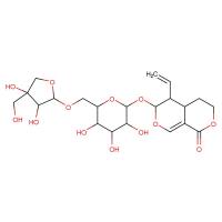 6'-O-β-D-芹糖獐芽菜苷|266678-59-5|6'-O-beta-D-Apiofuranosylsweroside