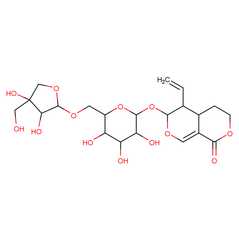6'-O-β-D-芹糖獐芽菜苷|266678-59-5|6'
