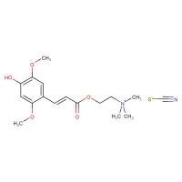 芥子碱硫氰酸盐|7431-77-8|Sinapine cyanide sulfonate
