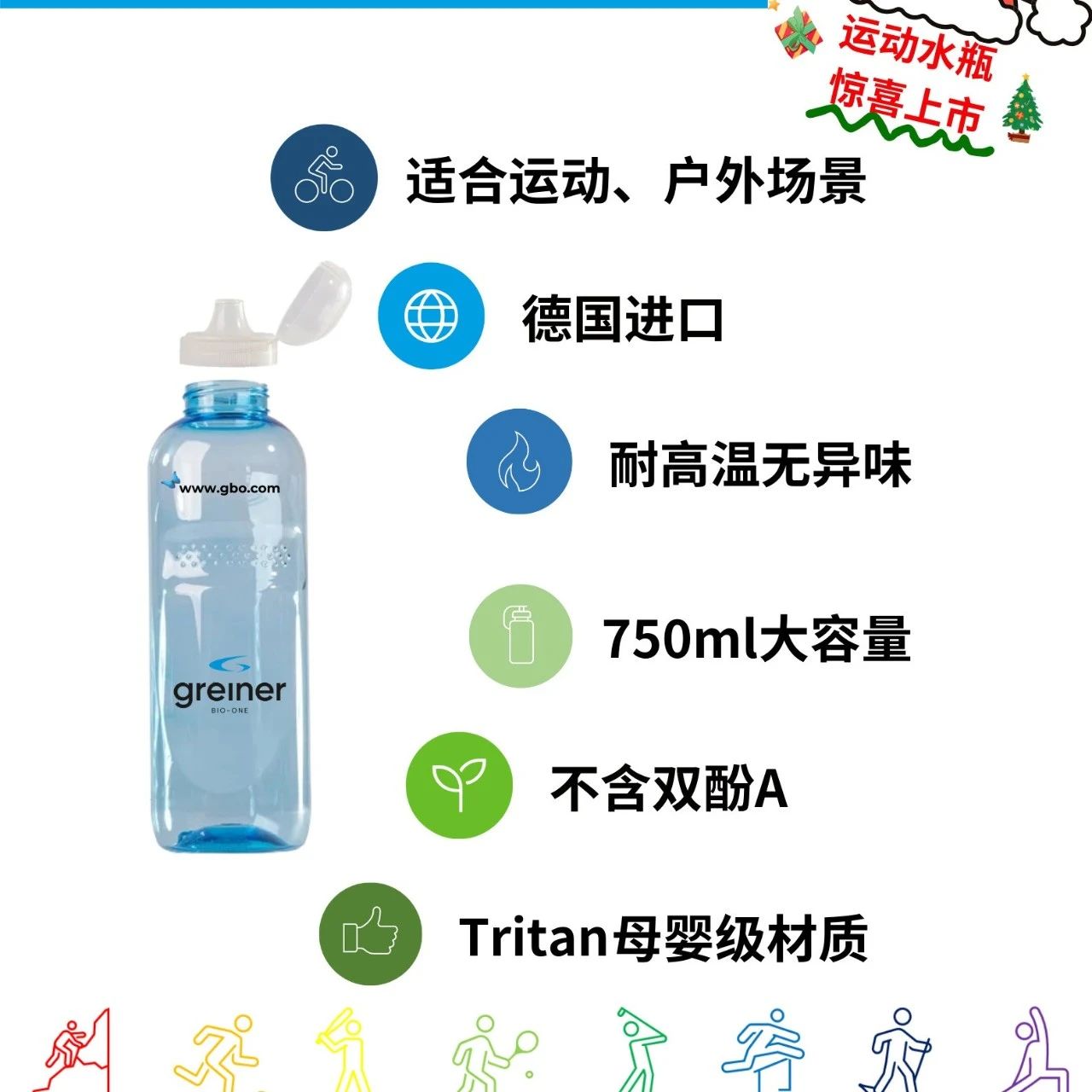 Greiner运动水瓶上市啦！