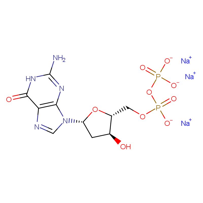 2′-脱氧鸟苷-5′-二磷酸三钠盐|102783-74-4|2′-Deoxyguanosine-5′-diphosphate trisodium salt