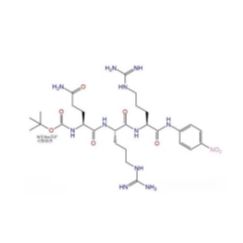 Boc-Gln-Arg-Arg-pNA  | Boc-QRR-pNA |叔丁氧羰-谷氨酰胺-精氨酸-精氨酸-对硝ji苯胺  | Kex2酶的酶比活