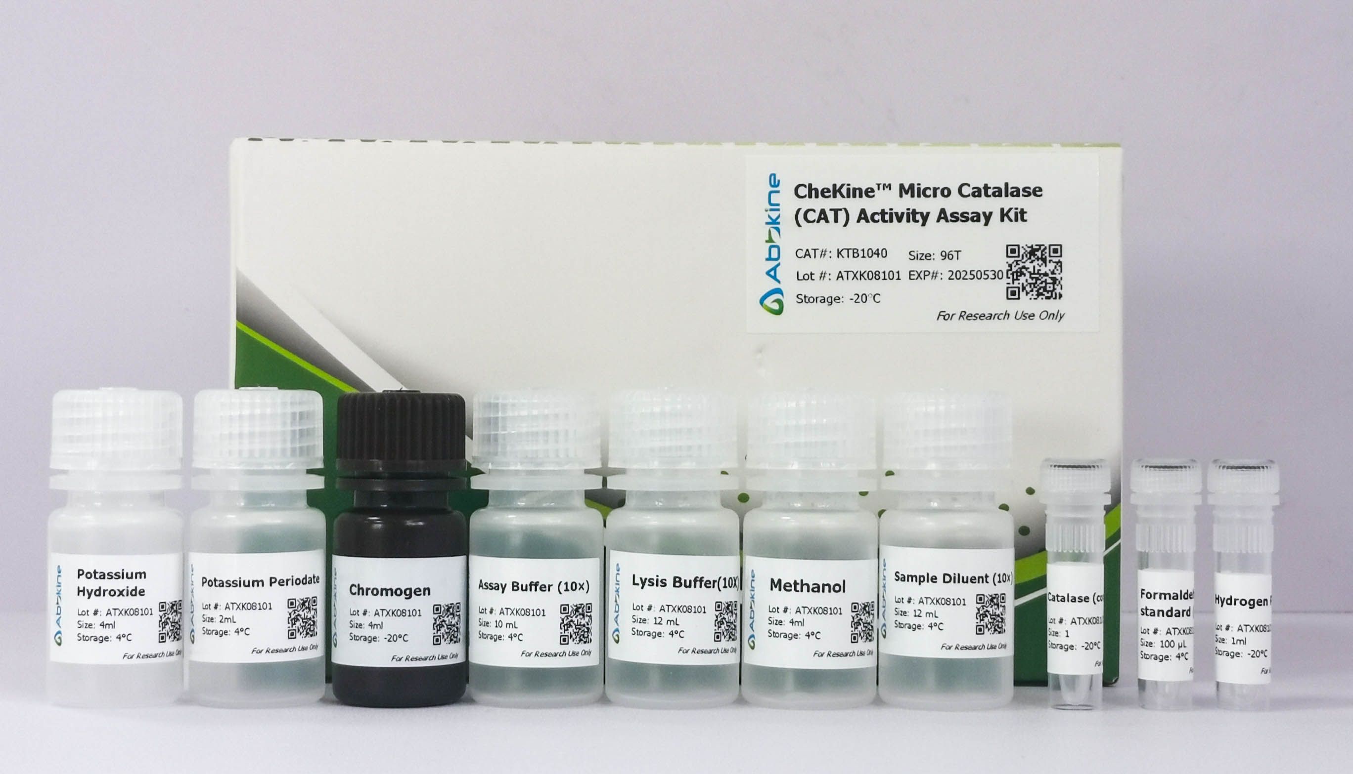 过氧化氢酶（CAT）活性分析试剂盒实验解决方案