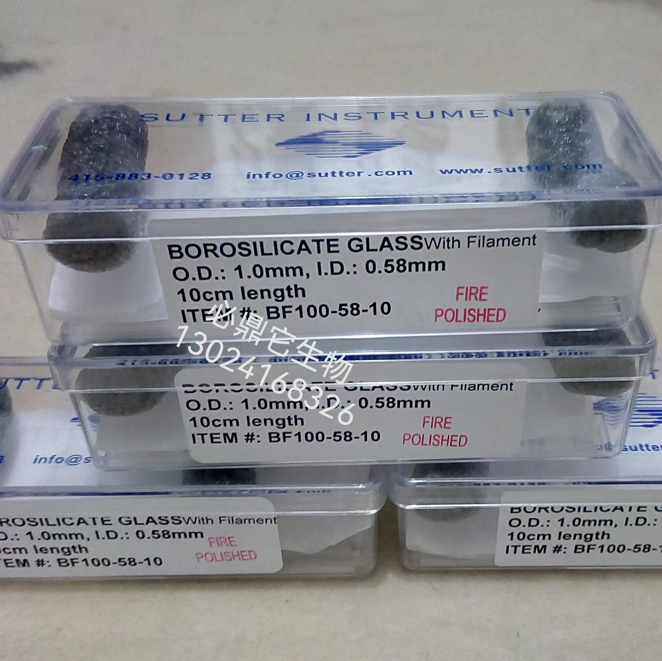 供应sutter BF100-58-10等玻璃电极