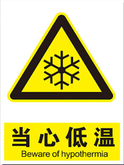 安全标识牌,材质:PVC雪弗板,带背胶;尺寸:200×300