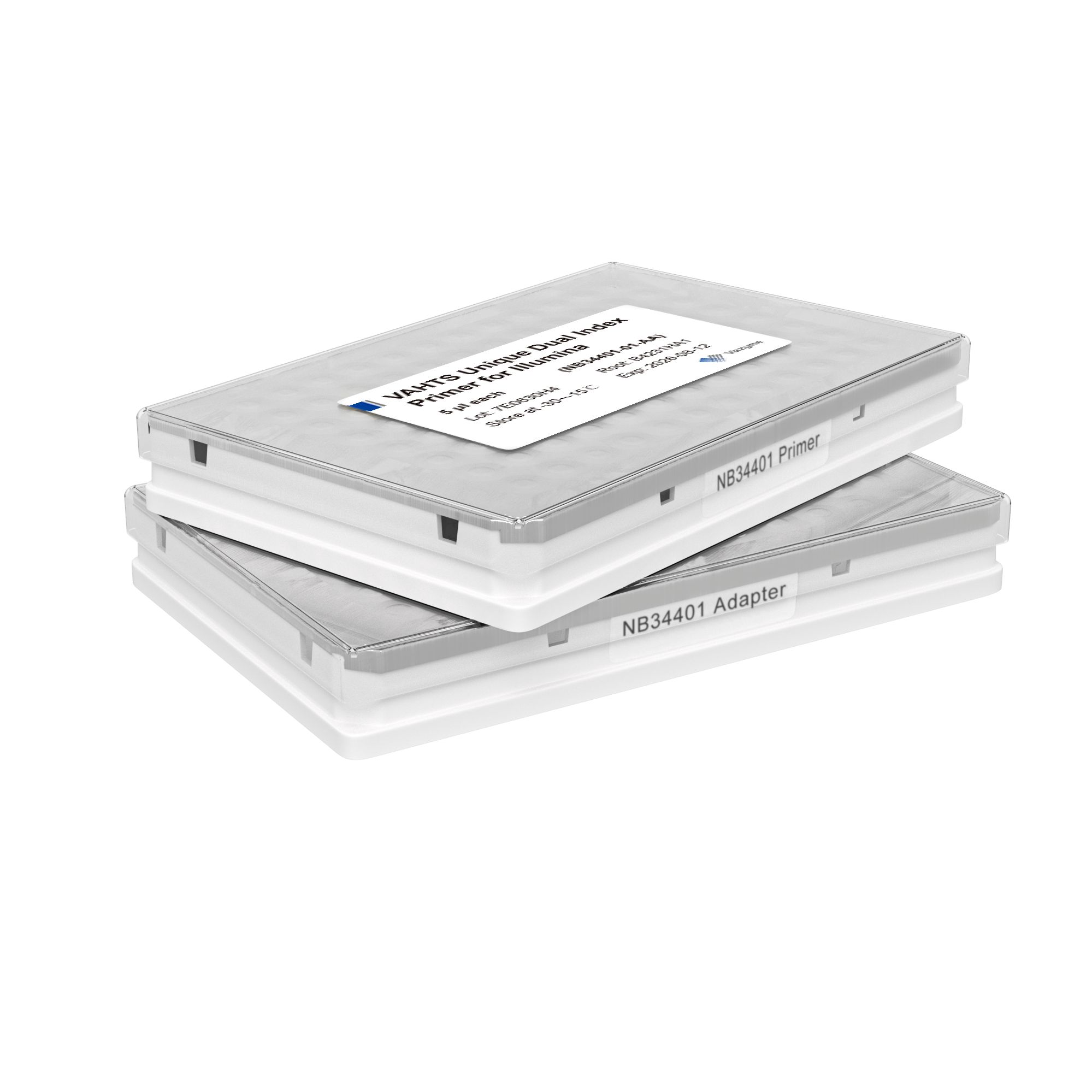 Illumina双端Index短接头Set 1 - Set 8(板式) VAHTS Maxi Unique Dual Index/Barcode Primers Set 1 - Set 8 for Illumina/MGI (Plate)( NB344/NMB344)