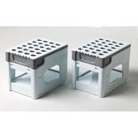 盒式管架，用于盛放 8 mL 试管