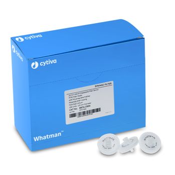 Whatman™ GD/XP non-sterile PTFE syringe filters, w/prefilter