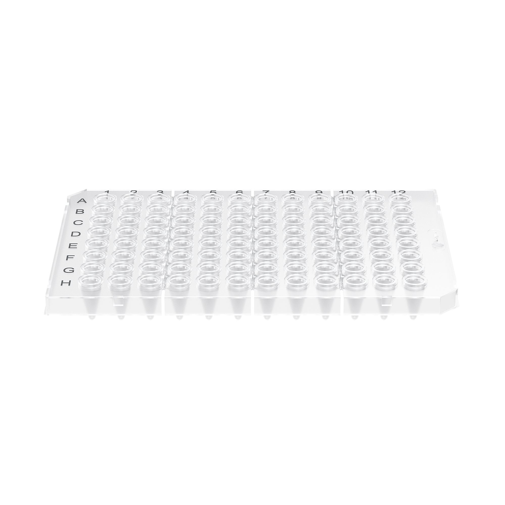 0.1/0.2 ml(white) Semi-Skirted 96-Well PCR Plates (0.1/0.2 ml (白色)半裙边96孔PCR板)PCR09611C/PCR09611W/PCR09612C/PCR09612W