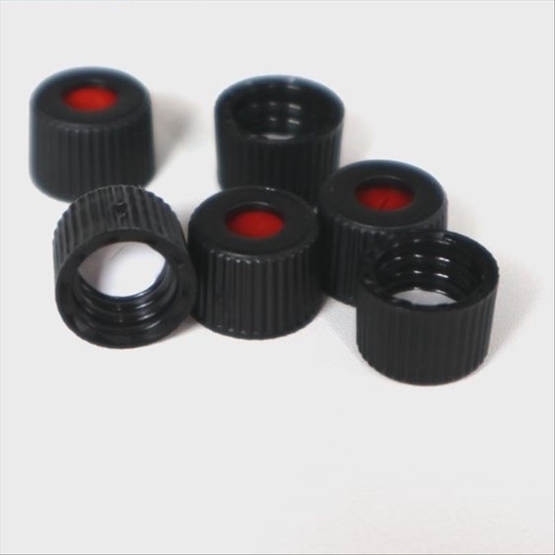 24-400黑色实心螺纹盖本色PTFE/本色硅胶垫