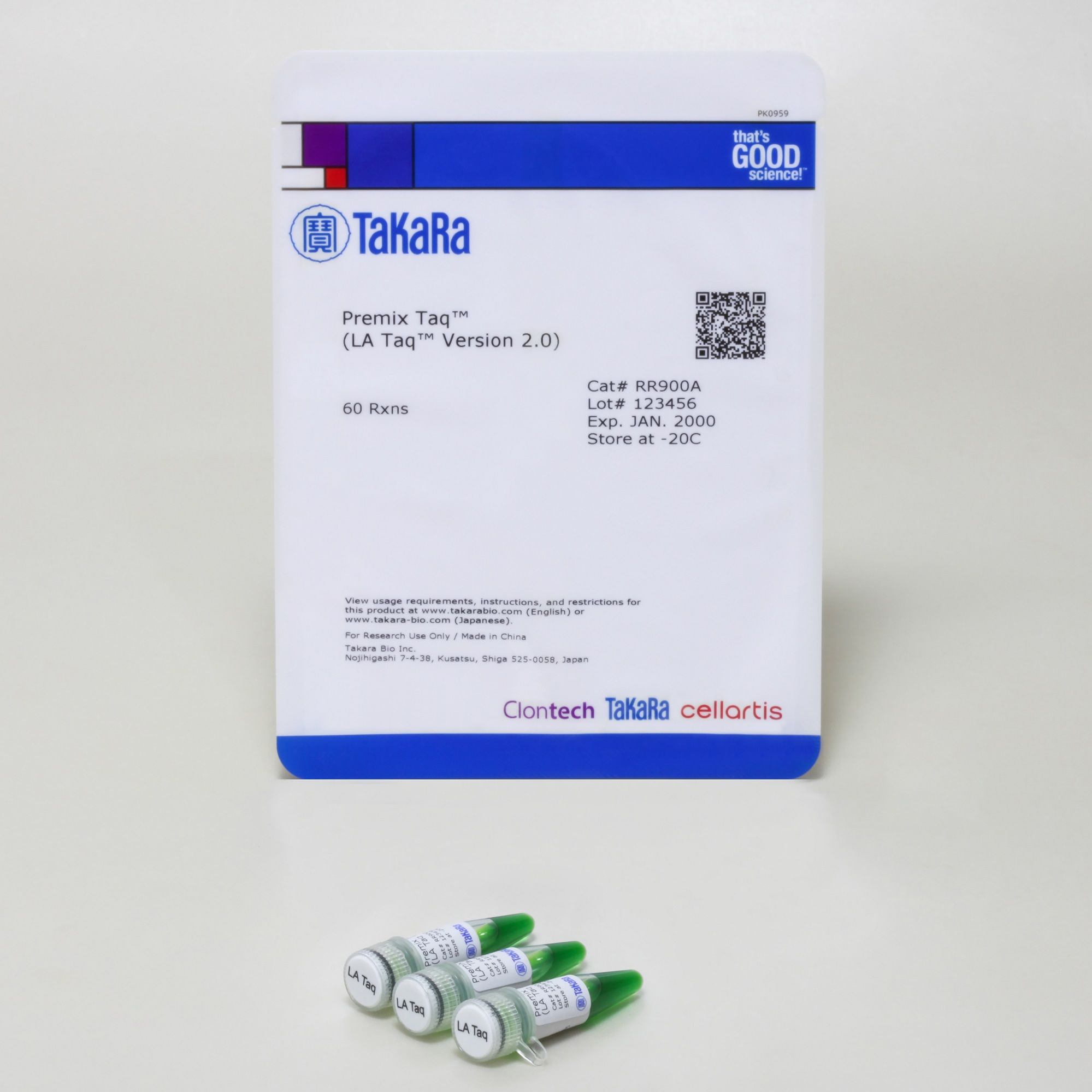 预混型LA Taq酶Premix Taq (LA Taq™ Version 2.0) 