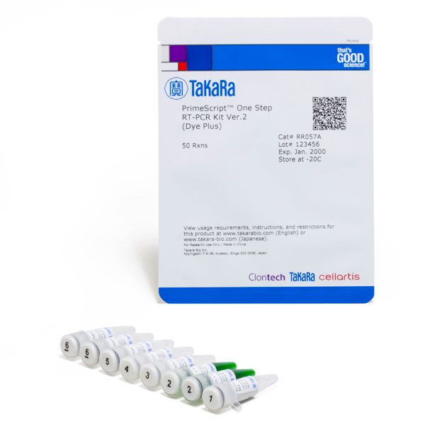 一步法预加染料RT-PCR试剂盒PrimeScript™ One Step RT-PCR Kit Ver.2 (Dye Plus)