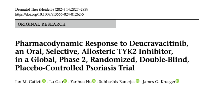 制药案例｜Olink助力BMS第一款TYK2抑制剂治疗银屑病临床II期药学评估