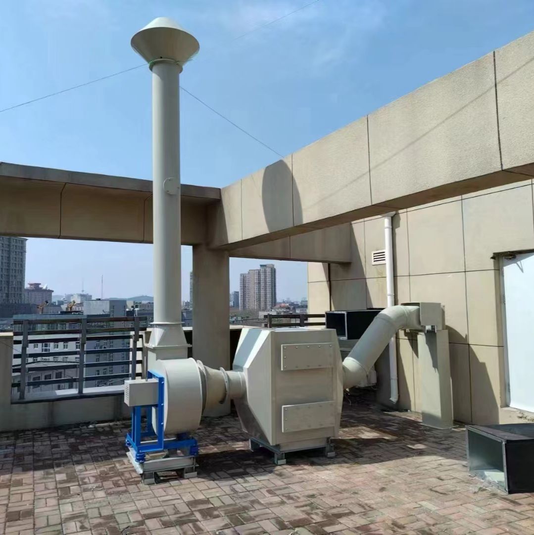 通风管道PP酸碱通风系统活性炭吸附装置耐酸碱