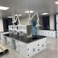 PP酸碱实验桌PP酸碱柜边柜实验室通风柜通风桌