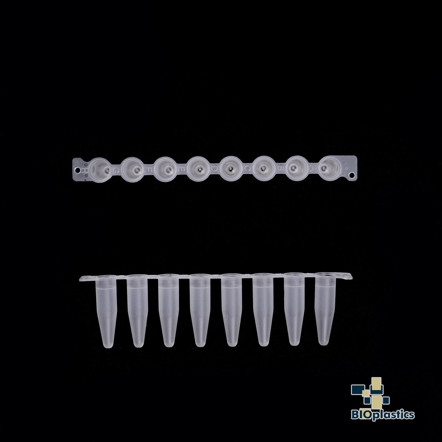 EU 0.2ml 薄壁八联PCR管 