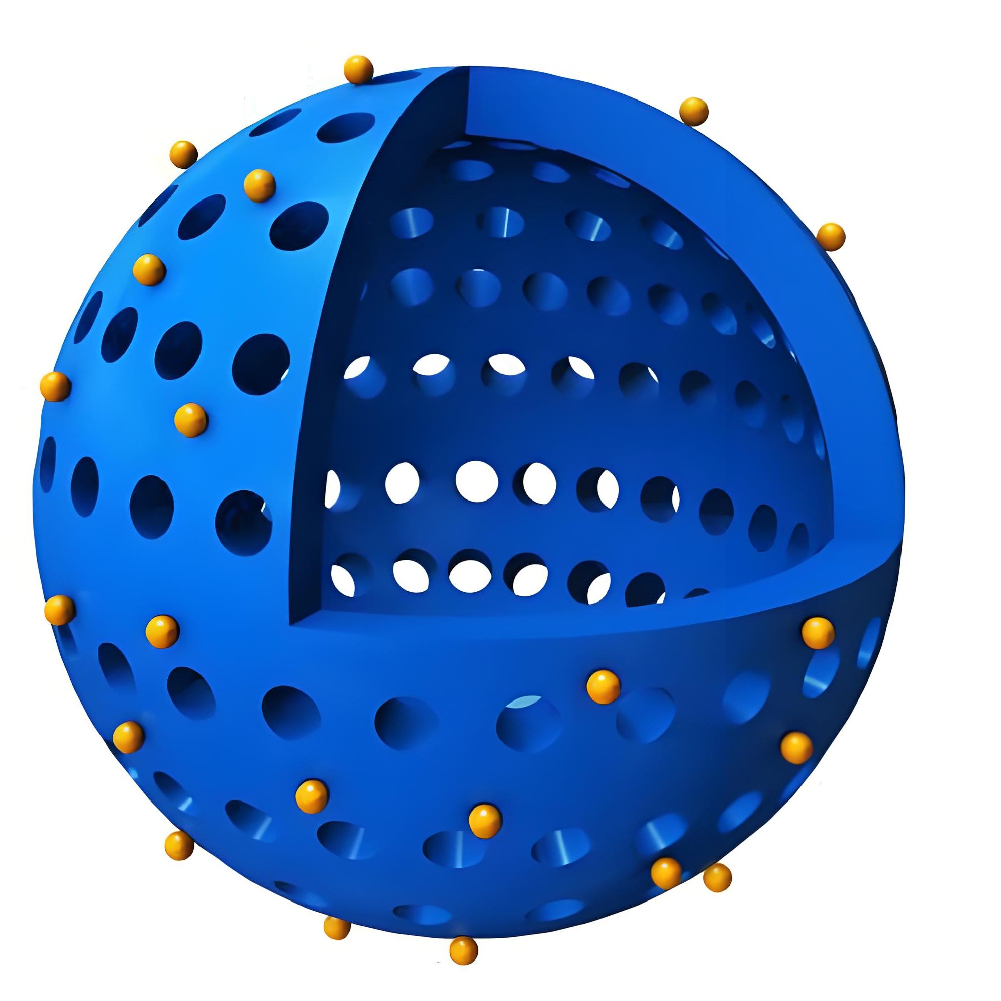 介孔二氧化硅纳米颗粒包载槲皮素