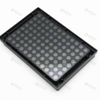 上海晶安激光共聚焦专用黑色玻璃底96孔细胞培养板