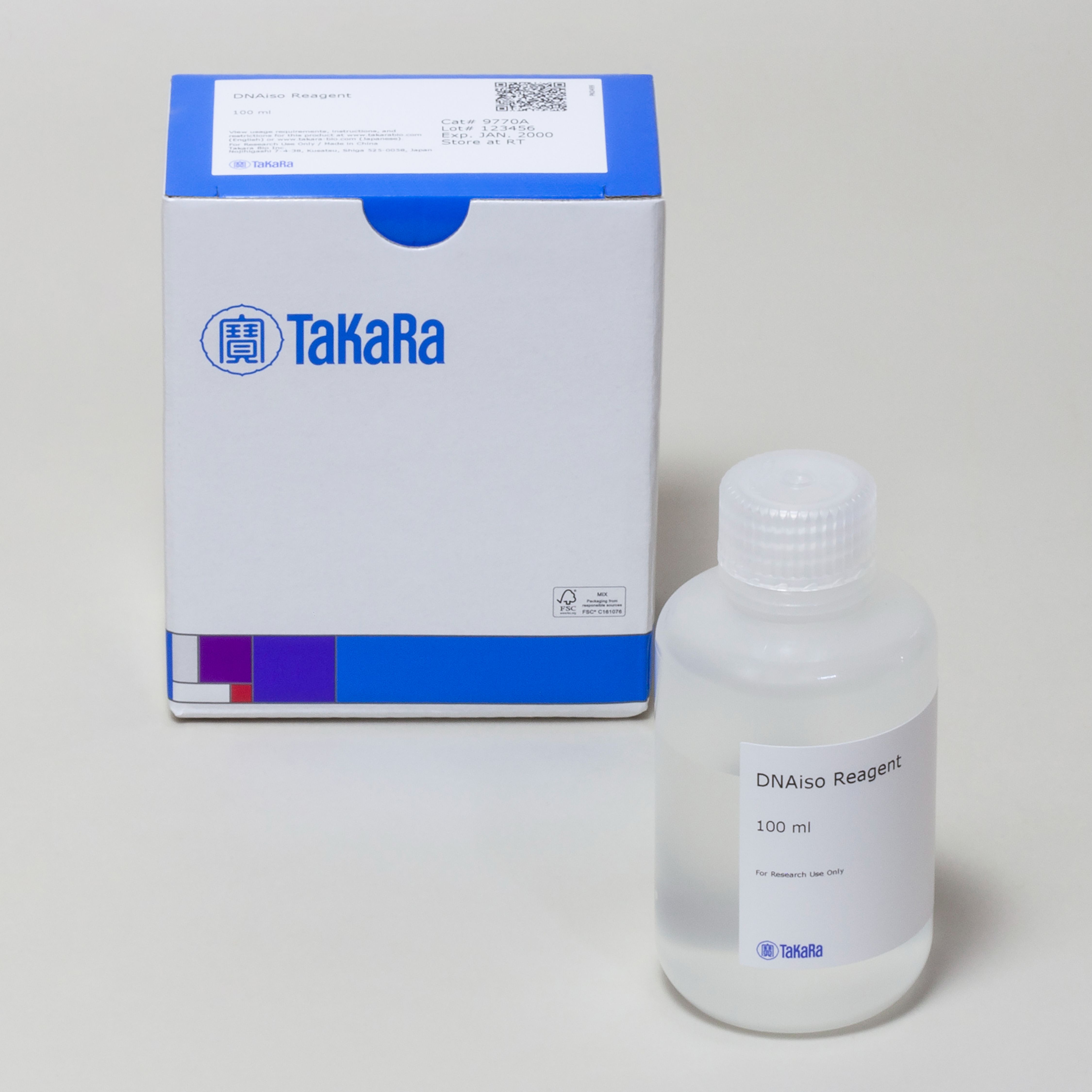 基因组DNA提取试剂DNAiso Reagent