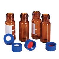 380-00461-21岛津9mm样品瓶用瓶盖垫蓝色开孔竖条纹盖配1.0mm垫片